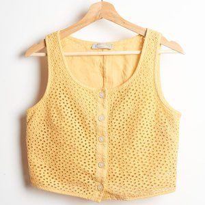 Everlane Eyelet Tank